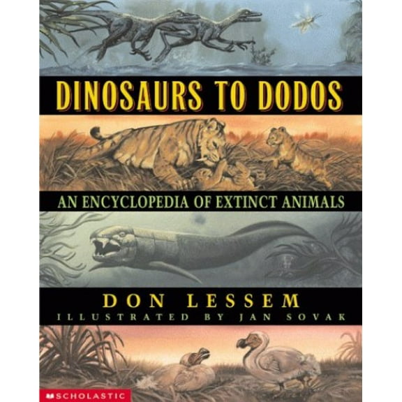 Pre-Owned Dinosaurs to Dodos: An Encyclopedia of Extinct Animals Paperback