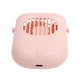 thumbnail image 4 of Ventilador de cuello colgante Mini ventilador portátil con cordón para oficina en casa viajes al aire libre rosa, 4 of 5