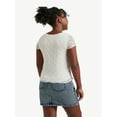 thumbnail image 2 of Justice Girls Lace Tee, Size XS-XLP, 2 of 4