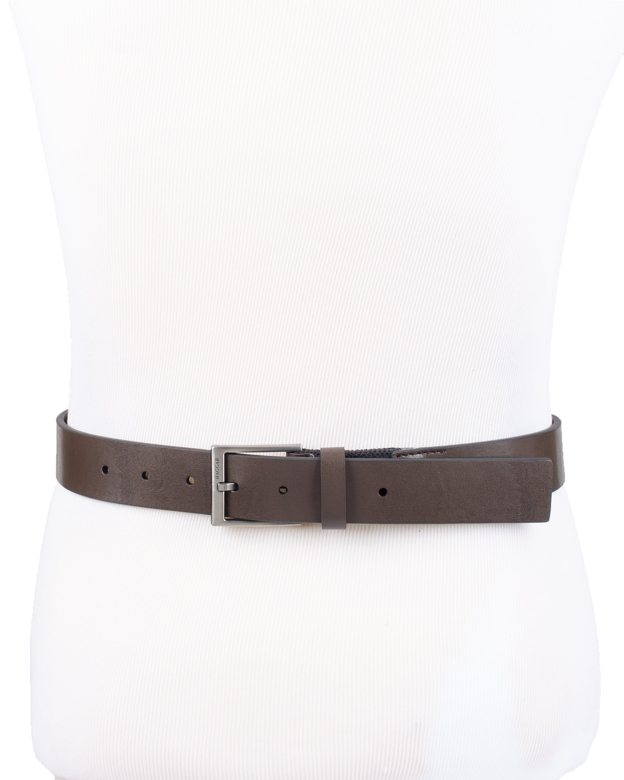 Haggar Men's Stretch Tab Casual Belt