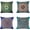 Moroccan Style, variant on Set of 4 Retro Floral Mandala Compass Medallion Bohemian Pillow Covers Decor Hippie Throw Pillows Decorative for Sofa Couch 18 x 18