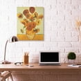 thumbnail image 2 of Stupell Home Décor Sunflowers Classic Painting Canvas Wall Art by Vincent Van Gogh, 2 of 6