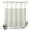Sage, White, Cream, variant on No Hook Shower Curtain, Grey Vertical Striped Shower Curtains for Bathroom with See Through Top Window, Farmhouse Thin Line Stripes Waterproof & Washable Bath Curtain Long 72"x78"