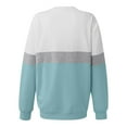 thumbnail image 5 of Patlollav Womens Pullover Long Sleeve Color Blouses Sweater Tops, 5 of 6