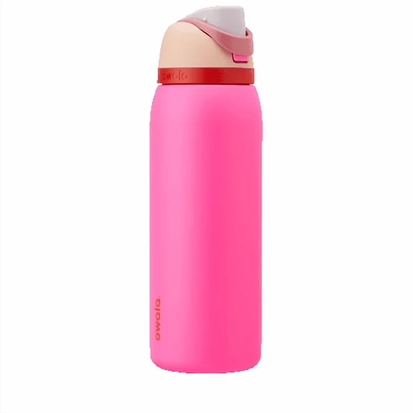 Termo Owala FreeSip de 40oz (1.18L) de acero inoxidable térmico, Color Can You See Me?