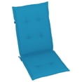 thumbnail image 6 of vidaXL Patio Chair with Cushions Outdoor Garden Furniture Solid Wood Teak, 6 of 9