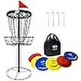 thumbnail image 3 of SGSPORT Panier de Golf à Disque avec Disques / Cible de Golf à Disque Portable avec Panier de Parcours de Golf à Disque Robuste à 24 Chaînes, Livré avec 6 Pcs Disques de Golf à Disque avec Sac de Transport, 3 of 4