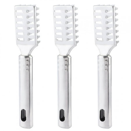 3Pcs Stainless Steel Fish Scraper Fish Scale Remover Scraping Removing ...