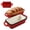 Red, variant on Red Enameled Cast Iron 9 x 5 Inch Bread Loaf Pan With Lid For Baking