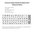 thumbnail image 4 of Etiqueta engomada de la letra impermeable YONGSHENG Super Durable pegatinas de teclado Ruso alfabeto, 4 of 5