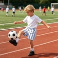 thumbnail image 2 of Xudanell Toddler Boys Chino Shorts Summer Cloths Twill Shorts for Kids (Blue, 2-3 Years), 2 of 6