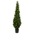 thumbnail image 1 of Vickerman TP170672LED 6 ft. Cedar Tree UV 140 Warm White LED Light, 1 of 1