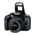 thumbnail image 4 of Canon EOS 4000D / Rebel T100 DSLR Camera with 18-55mm Lens + 64GB Card + More (International Version), 4 of 8