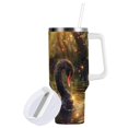thumbnail image 3 of Black Swan 40 oz Tumbler Insulated&nbsp;Travel Mug Leak Proof Water Bottles Glasses Fits in Car Cup Holder, 3 of 8