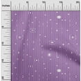 thumbnail image 2 of oneOone Cotton Poplin Purple Fabric Stripes Craft Projects Decor Fabric Printed By The Yard 42 Inch Wide, 2 of 4