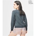 thumbnail image 2 of Suéter de pijama cepillado Aeropostale para mujer gris mediano, 2 of 2