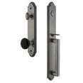 thumbnail image 2 of Grandeur Arcdgrcov_Eset_238 Arc Solid Brass Rose Keyed Entry Single Cylinder Full Plate, 2 of 5