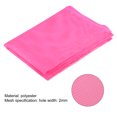 thumbnail image 5 of Uxcell 120cm/46.8inch Mesh Fabric Slightly Stretchy for Backpack Pocket,Netting Bag,Shopping Bag Dark Pink 3yd, 5 of 6