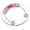 Pink, variant on SHENGXINY Scale For Body Weight Clearance Home Charging 28cm Transparent Circular Scale Intelligent Electronic Scale Scale Weighing Device Pink