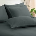 thumbnail image 5 of Aisbo Twin Comforter Set Seersucker 5 Pieces, All Season Luxury Bed in a Bag for Bedroom, Bedding Set with Comforters, Sheets, Pillowcases & Shams, Dark Grey, 5 of 8