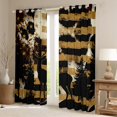 thumbnail image 2 of Manfei Reindeer Elk Print Blackout Curtains Set of 2 (52x84 Each) for Adult, Vintage American Flag Window Curtains, Wildlife Animal Curtains and Drapes, Curtains and Drapes Bedroom Decor, 2 of 6