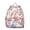 Multicolor, variant on Watercolor Flower Pattern Students Backpack - Artistic Romantic Rose and Peony Design, Lightweight and Water-Resistant School Bag for Developing Students