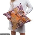 thumbnail image 5 of Ambesonne Nature Abstract Fabric by the Yard Upholstery, Animal Print Theme, 1 Yard, Orange Violet Mustard, 5 of 5