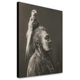 thumbnail image 1 of Canvas Print: Two Whistles A--Apsaroke, 1908, 1 of 3