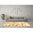 thumbnail image 3 of Ahgly Company Indoor Rectangle Abstract Orange Modern Area Rugs, 2' x 3', 3 of 4
