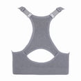 thumbnail image 2 of Top Deportivo Seamless Marel para Mujer, Soporte Cruzado en Espalda, Gris Jaspe Talla G, 2 of 4