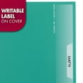 thumbnail image 2 of Mead Spiral Notebook, 5 Subject, Wide Ruled, 8 1/2" x 11", Green (930033FB-WMT), 2 of 6