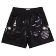 thumbnail image 4 of EE pantalones cortos básicos para hombre y mujer, Shorts informales, deportivos, de malla, clásicos, de verano, 4 of 4