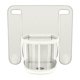 thumbnail image 1 of Soporte para vasos en reposacabezas, organizador de asientos traseros para coche, paraguas con ganchos Premium Blanco, 1 of 9