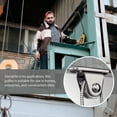 thumbnail image 4 of BESTOYARD 2Sets Heavy Duty Stainless Steel Rope Pulley Block with Ball Bearing Rollers for Industry, 4 of 8
