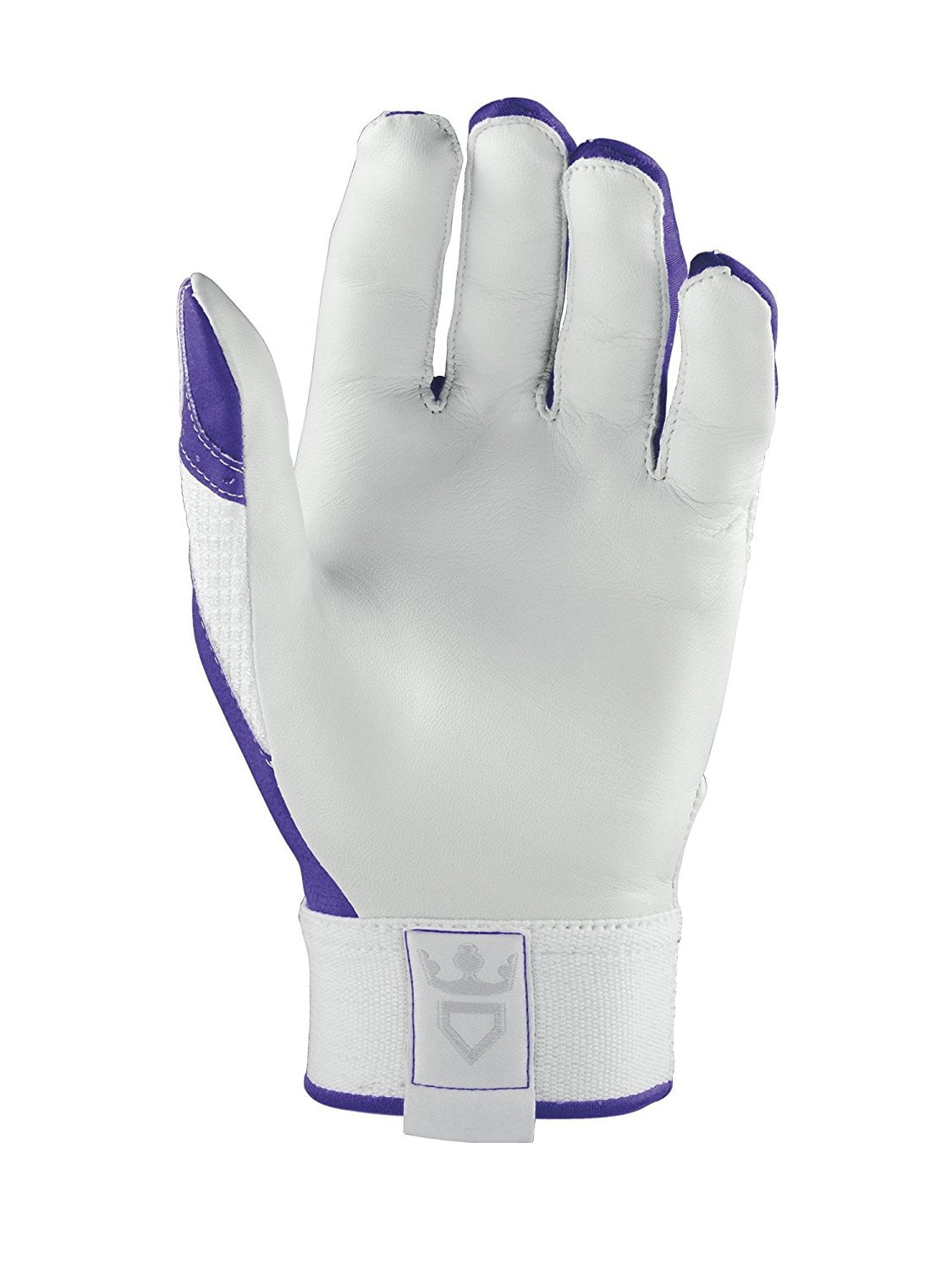 DeMarini Phantom Men's Baseball/Softball Batting Gloves Purple/White Size Large 