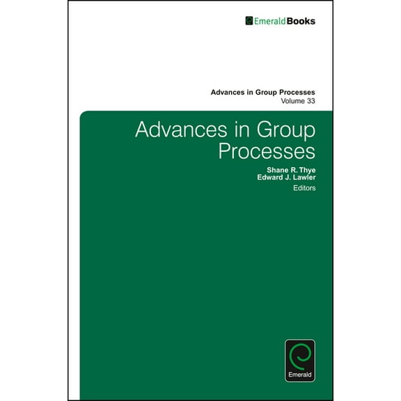 Advances in Group Processes: Advances in Group Processes (Hardcover)