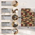 thumbnail image 3 of Ottomanson Boxes Area Rug 5' x 6'6" - Non Slip Low Pile Carpet, Multicolor, 3 of 9