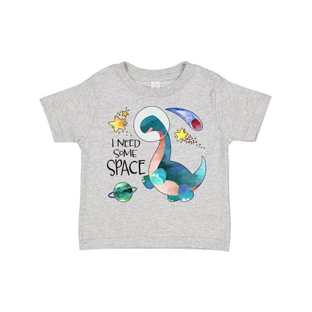 

Inktastic I Need Some Space Dinosaur Astronaut with Stars and Planet Gift Toddler Boy or Toddler Girl T-Shirt