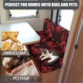thumbnail image 5 of Uorisanigo RV Dinette Cushions Covers 2 Set Stretchable Camper Cushion Slipcover Breathable Creepy Palm Print Sofa Furniture Protection for Travel Trailer Couch Washable, 5 of 7