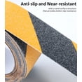 thumbnail image 2 of Cinta Antideslizante, 4In * 33Ft, Cinta de Seguridad de Alta Fricción, Antideslizante Resistente al Agua, Advertencia Visual para Interiores y Exteriores, 2 of 5