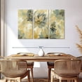 thumbnail image 3 of Elephant Stock Secret Garden Blooms Wall Art - Horizontal Multi Panel Canvas - Living Room Wall Decor - Abstract Multi Panel - Blue And Yellow Decor By Silvia Vassileva - 57" x 36", 3 of 8
