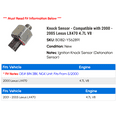 thumbnail image 2 of Knock Sensor - Compatible with 2000 - 2005 LX470 4.7L V8 2001 2002 2003 2004, 2 of 2