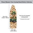 thumbnail image 5 of HELLHERO Easy Cleaning Iron Covers Polyester with Easy Installation Adjustable Elastic Edge Fit One-Piece Cover with Adjustable Fastener Giraffe Beer Graphic Design Giraffe Beer Graphic Design, 5 of 5