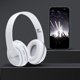 thumbnail image 5 of Auriculares inalámbricos Bluetooth montados en la cabeza | Chip 5.0 | Reducción de ruido | Sonido estéreo de alta definición | Batería de 6-8 horas | Comodidad ajustable | Multidispositivo | Alcance, 5 of 6