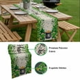thumbnail image 5 of St. Patrick's Day Table Runner - 36 Inch Long, Kitchen Dining Table Runner Dresser Scarves, Spring Lucky Shamrocks Gnomes Vintage Farmhouse Decor for Coffee Tables Wedding Party Banquet, 5 of 8