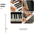 thumbnail image 4 of 88pcs Piano Tuning Hammer Spring Piano Springs Piano Spring Replacements Piano Hammer Spring Accessories Simple Spring For Piano Replacing Piano Spring, 4 of 7