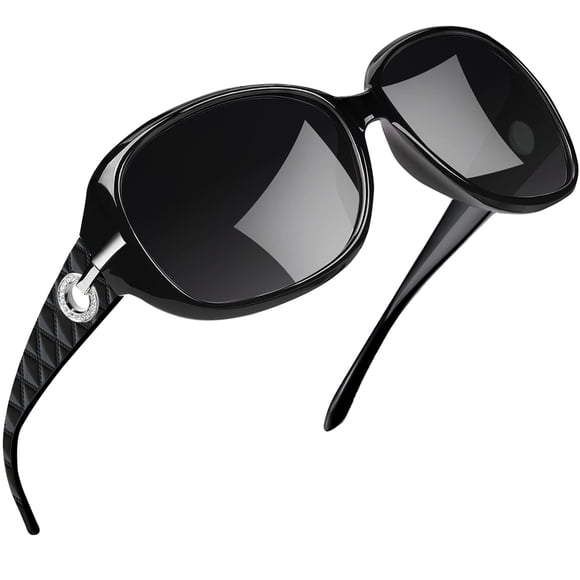 Joopin Oversized Polarized Sunglasses for Women Vintage Lady UV Protection Driving Sun Glasses