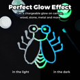 thumbnail image 4 of Set de pintura Glow Artme Glow in the Dark Green y Blue, 60 ml, 4 of 7