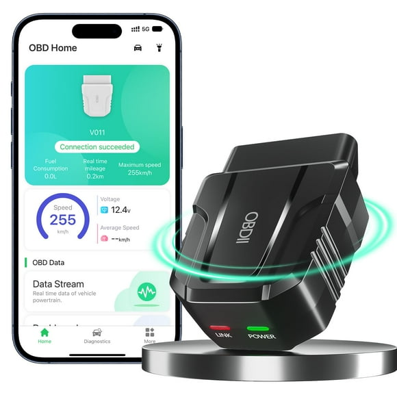 Lector de escáner OBD2 Bluetooth inalámbrico de diagnóstico automático V011