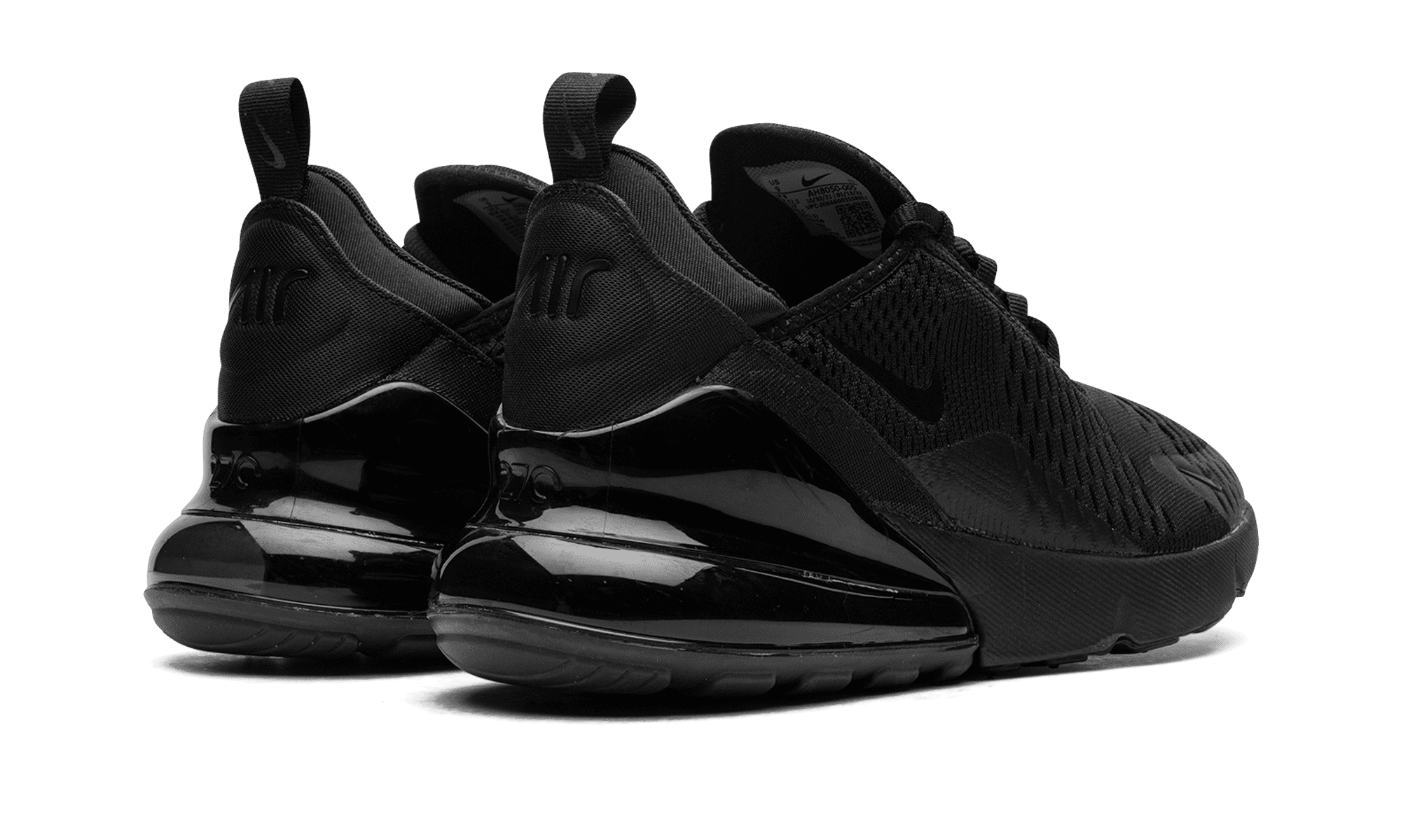 NIKE MENS Air Max 270 "Triple Black" AH8050 005 from Stadium Goods